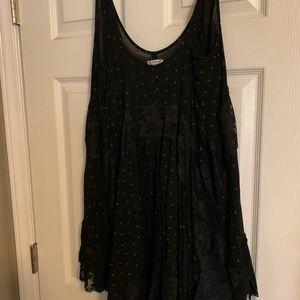 Black Free People Intimately Slip Dress